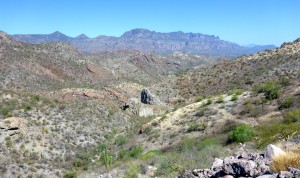 Sierra view, Loreto to La Paz, BCS, Mexico