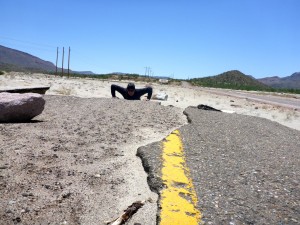 ones upon a time, there was a street, Bahia Los Angeles, BC, Mexico