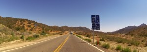 puzzling road signs, BC, Mexico