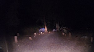 wild camp, Sierra Madre (CA)