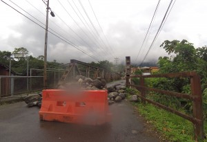 this bridge is closed, Santa Cruz, Costa Rica
