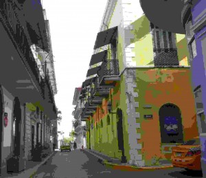 old part of town, Panama City, Panama