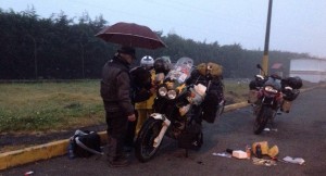 repair at 3000m shortly after Quito, Ecuador